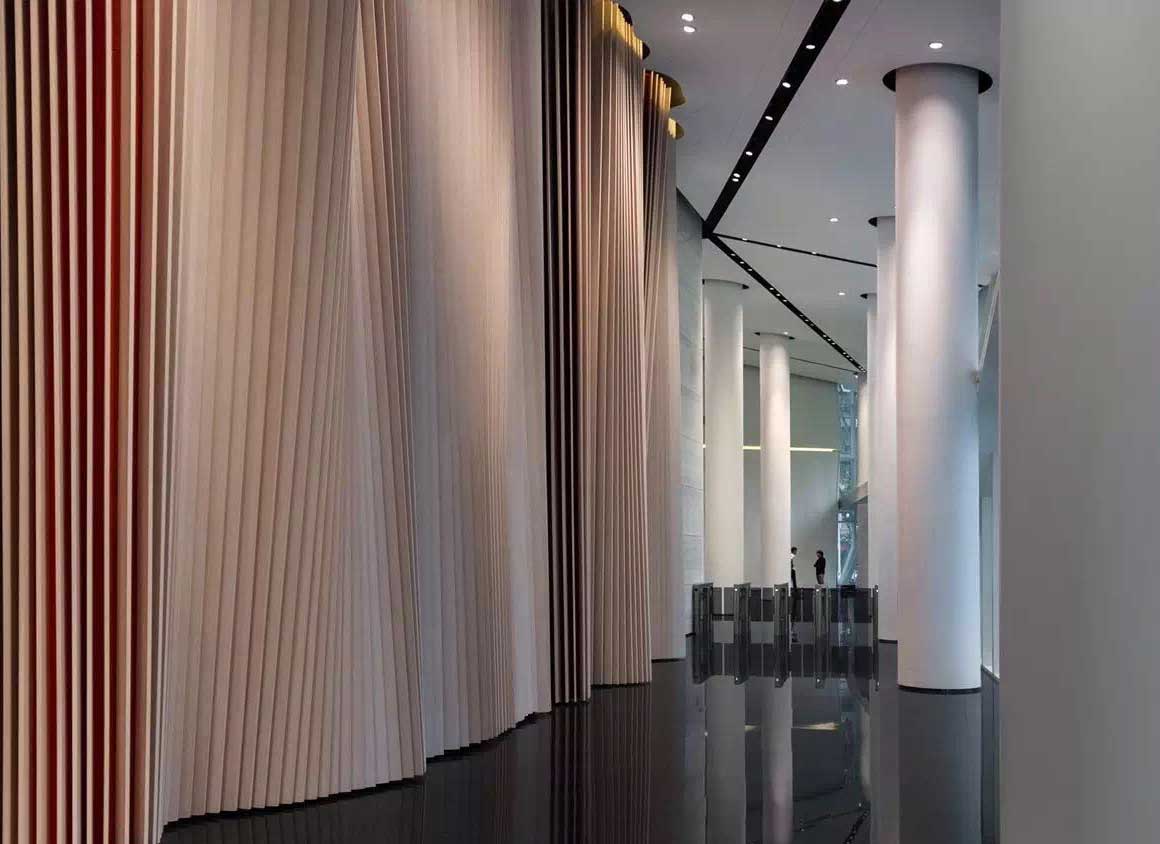Tianlun Group Corridor Artistic Aluminum Curtain Wall
