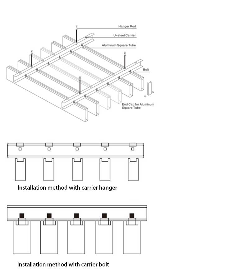 aluminum-profile-baffle-ceiling-installation-structure