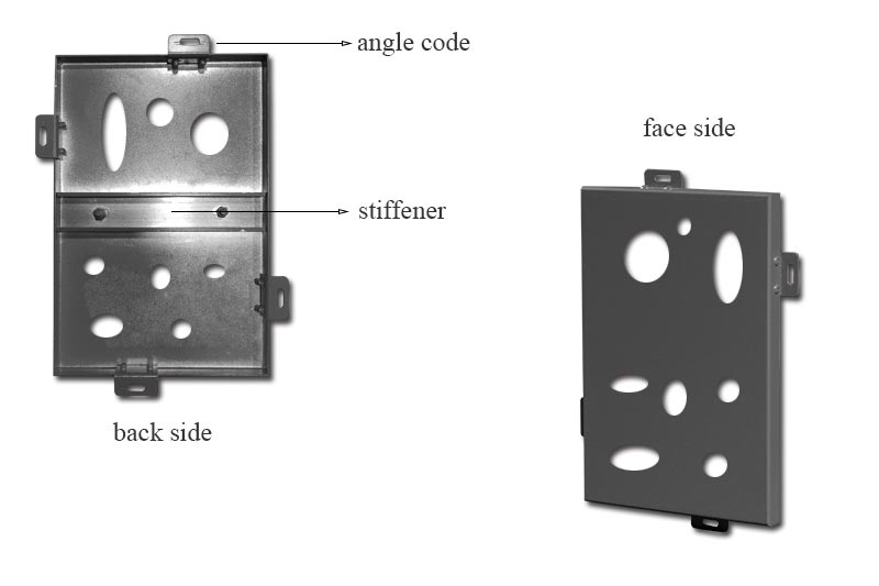 镂空铝单板-产品结构
