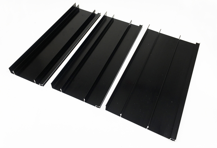 black gold aluminum alloy wall protection skirting board