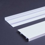 1.0mm Thick Pure White Aluminum Alloy Baseboard Panel