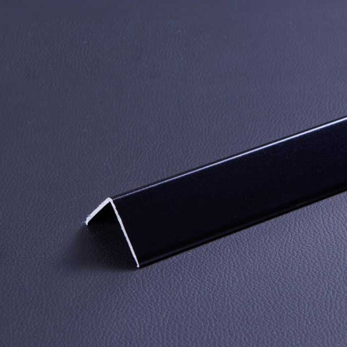 1.0mm Thick Scrub Black Aluminum Skirting Baseboard