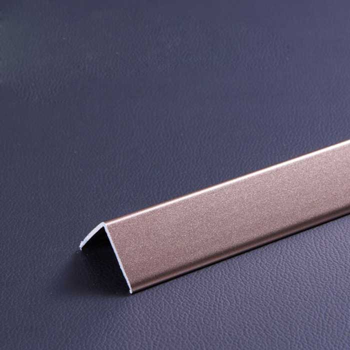 1.2 mm Thick Scrub Rose Color Aluminum Skirting Board