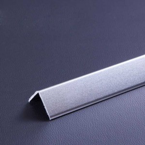 1.2 mm Thick Scrub Silver Aluminum Skirting Board