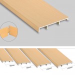 wood grain aluminum skirting board