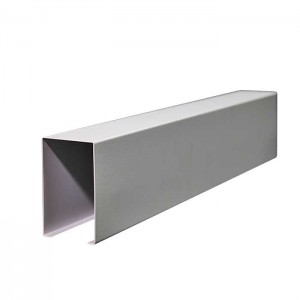 U-Shaped Aluminum Baffle for Corridor