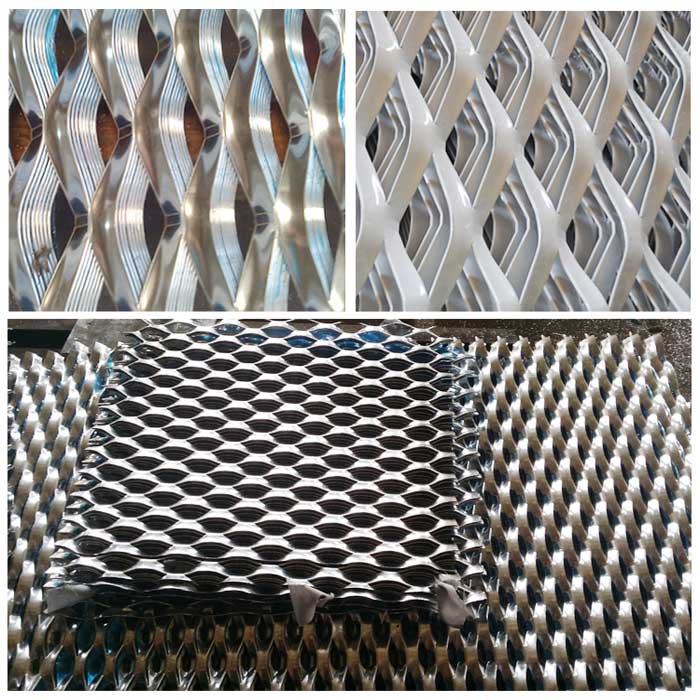 Expanded Metal Mesh Cladding Decoration Sheet