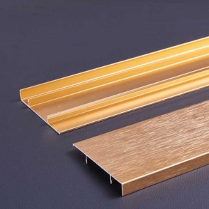 1.0 mm Thick Titanium Color Aluminum Skirting Board