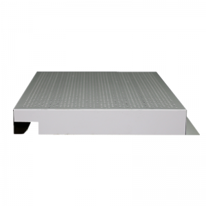 Perforated aluminum corrugated panel