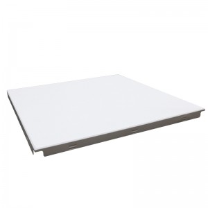 High-edge Square-shaped aluminum ceiling