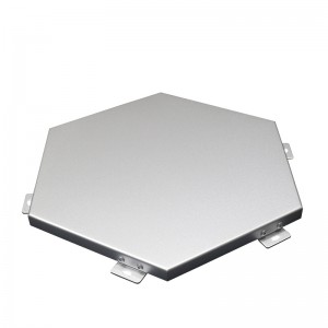Hexagonal Aluminum Cladding Panel