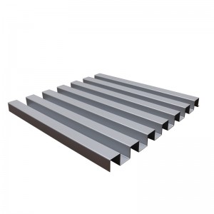 Fold Wave Aluminum Curtain Wall Panel