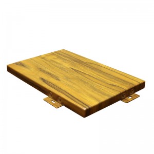 Thermal Transfer Printing Wood grain Aluminum Cladding panel