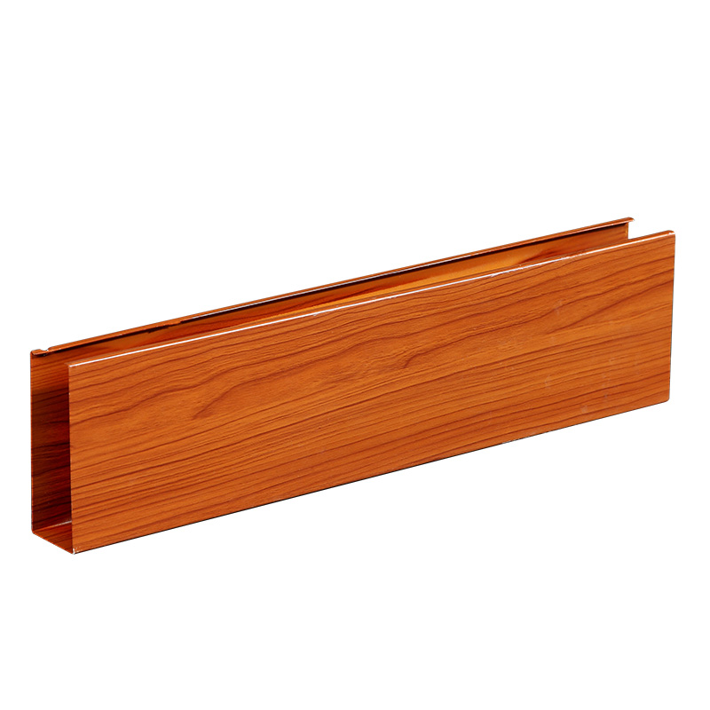 U Baffle Aluminum Ceiling Tiles for Shopping Mall Ceiling